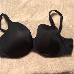 Cacique balconette black bra. 42DD
